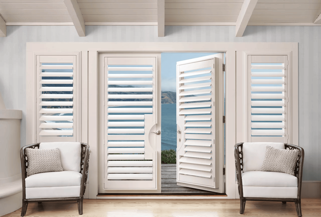 Palm Beach polysatin shutters